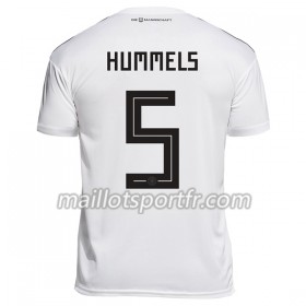 Maillot de Foot Allemagne Hummels 5 Femme Domicile Coupe du monde 2018
